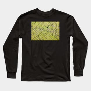 Aerial view of red wine vineyard Long Sleeve T-Shirt